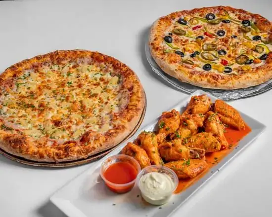 Fresh donairs at Pizza 97 and Donair in Edmonton, AB