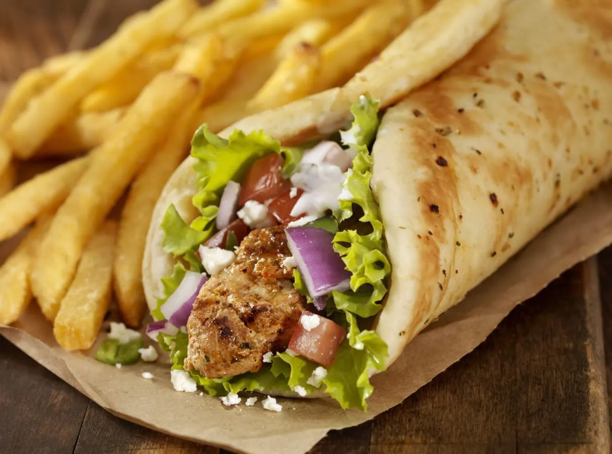 Regular Donair at Pizza 97 and Donair in Edmonton